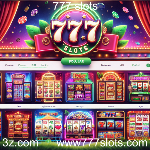 Descubra os Jogos Populares em 777 Slots